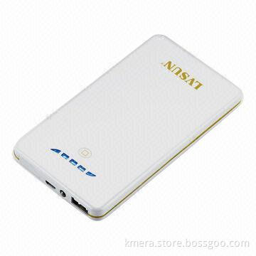 8,000mAh Business Power Bank with USB 5V, 2A Maximum Output, Especially for iPad, iPhone and More
